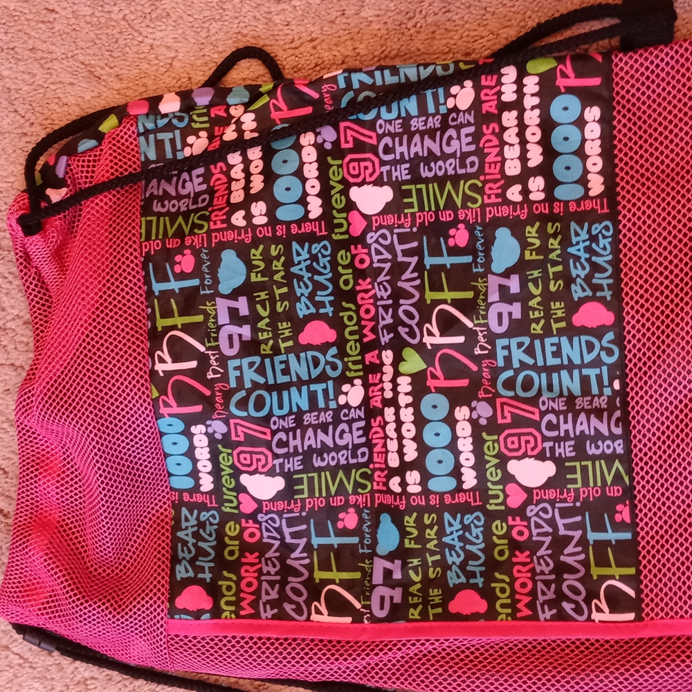 Build-A-Bear cinch backpack - Picture 6 of 7